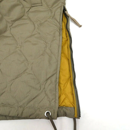 TAION Military Fly-Front Down Coat Light Mocha Size L