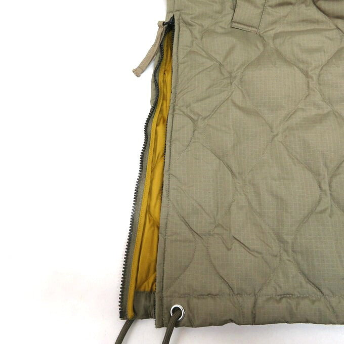 TAION Military Fly-Front Down Coat Light Mocha Size L