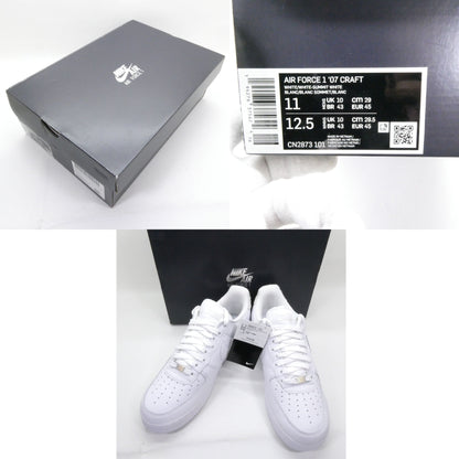 NIKE Air Force 1 07 Craft White Sneakers Size 11