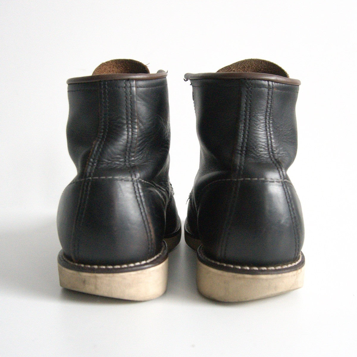 REDWING 8849 Classic Moc Toe Black Prairie Boots Size 8.5D
