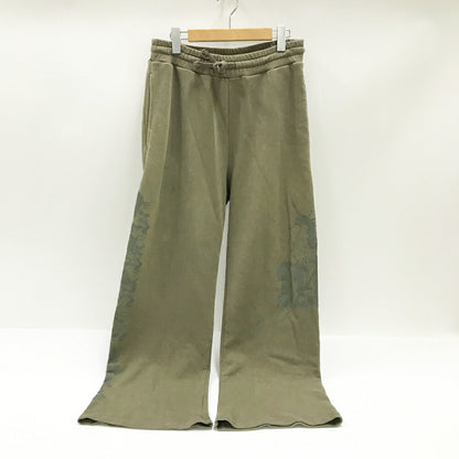 DIESEL Wide Leg Sweatpants Brown Size M
