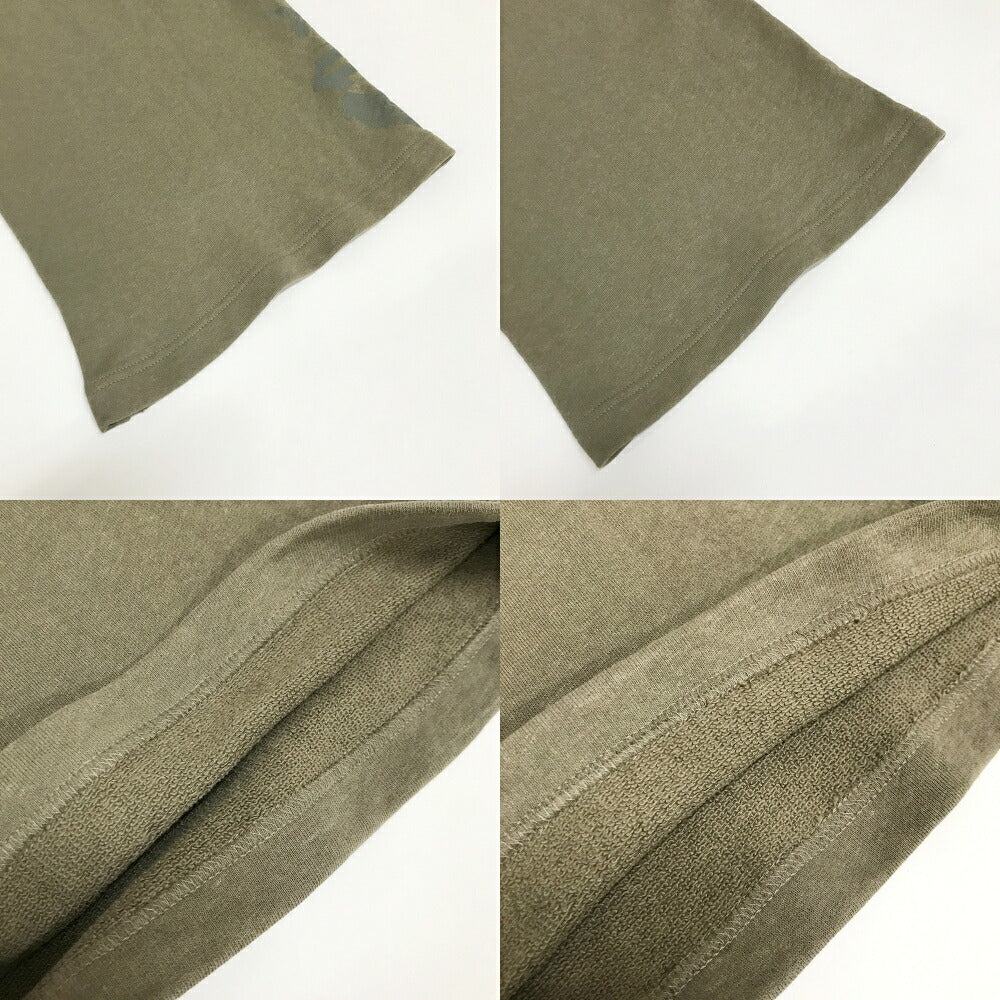 DIESEL Wide Leg Sweatpants Brown Size M