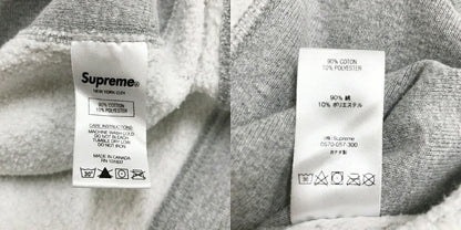 Supreme x KAWS Chalk Logo Hoodie Gray Size L