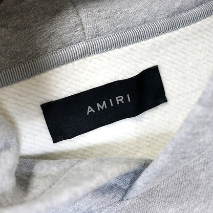 AMIRI DREAM TEAM Oversized Cotton Hoodie Gray Size 48