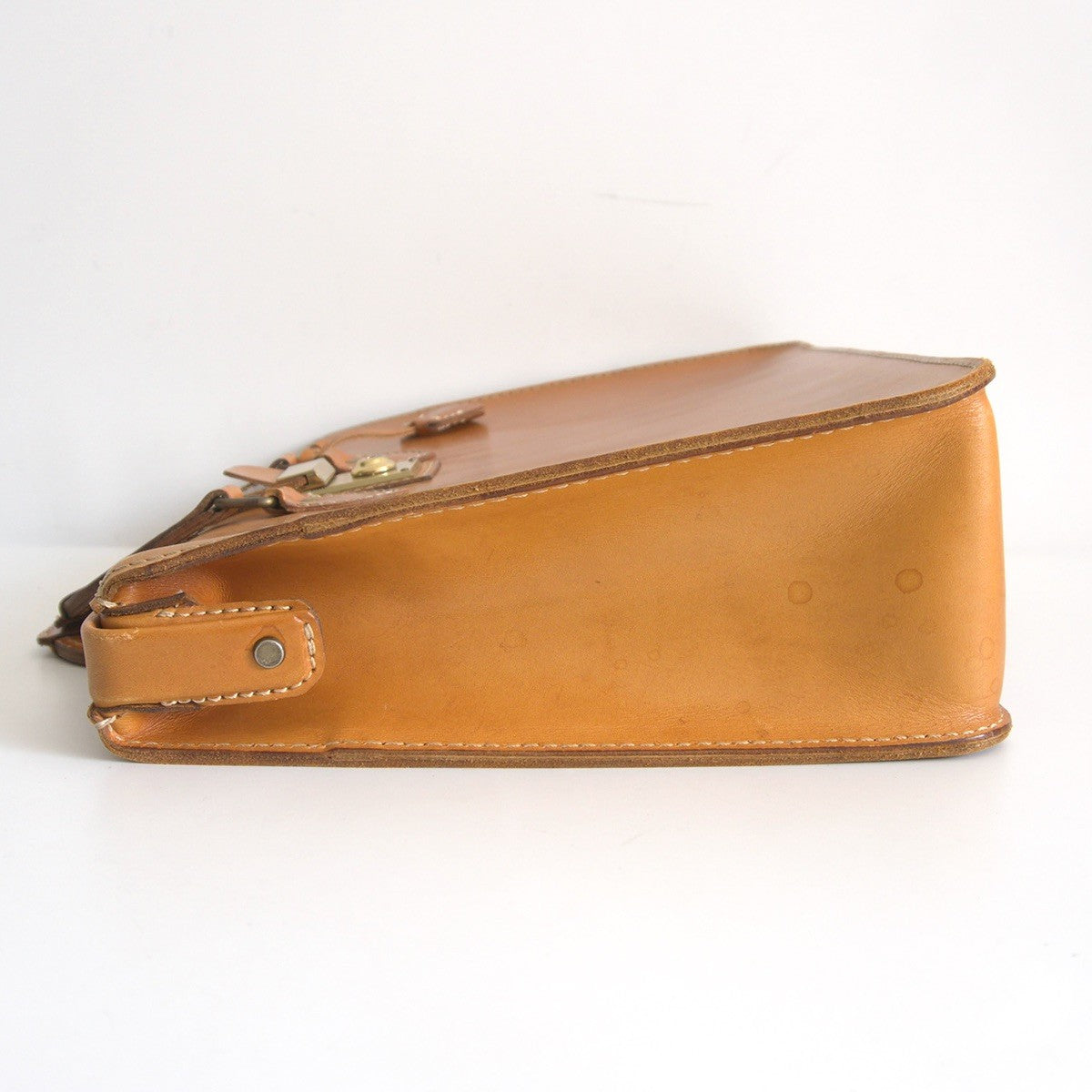HERZ Two-Handle Leather Dalles Doctor's Bag Size ONE SIZE