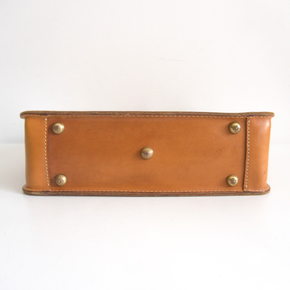 HERZ Two-Handle Leather Dalles Doctor's Bag Size ONE SIZE