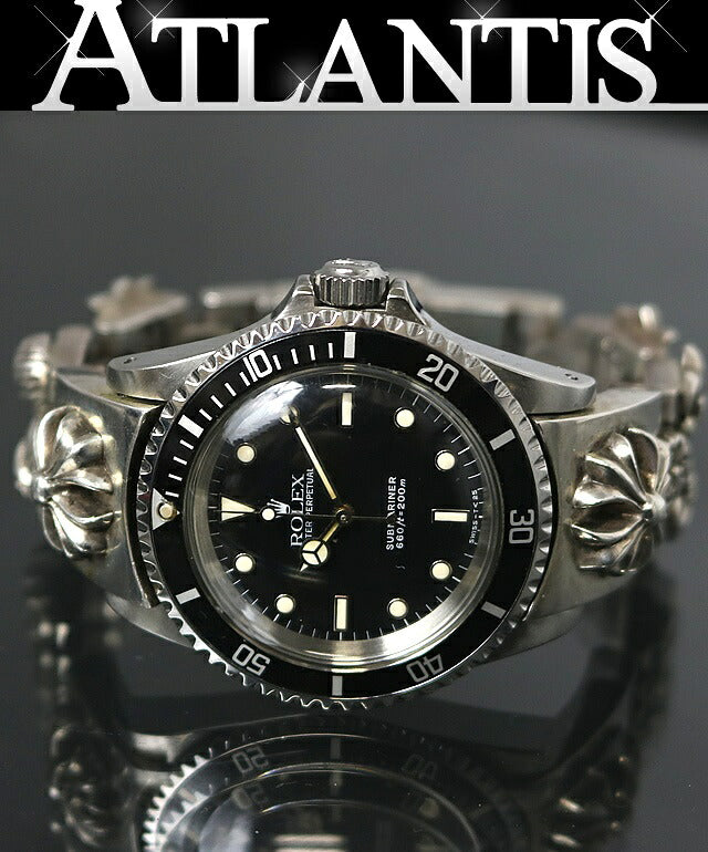 CHROME HEARTS Multi H Link Watchband for Rolex Size ONE SIZE