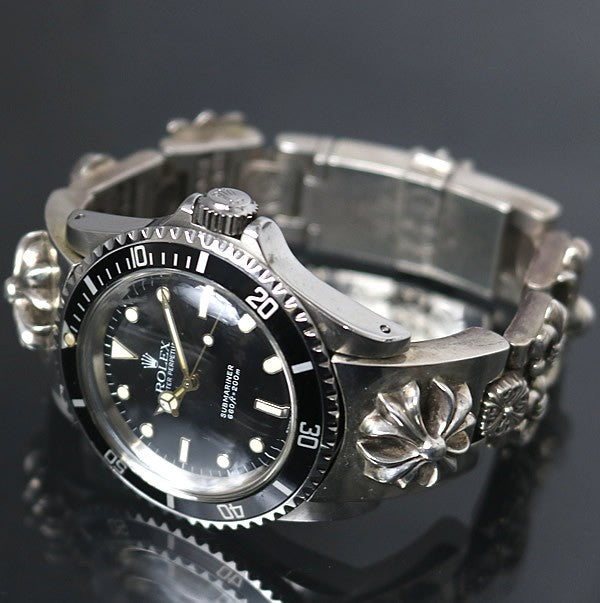 CHROME HEARTS Multi H Link Watchband for Rolex Size ONE SIZE