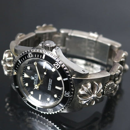 CHROME HEARTS Multi H Link Watchband for Rolex Size ONE SIZE