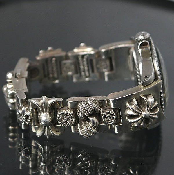 CHROME HEARTS Multi H Link Watchband for Rolex Size ONE SIZE