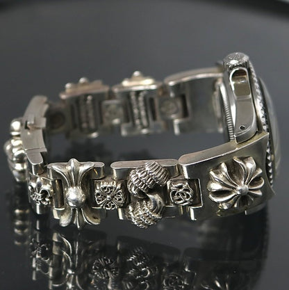 CHROME HEARTS Multi H Link Watchband for Rolex Size ONE SIZE