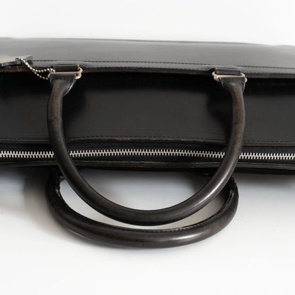 WHITEHOUSE COX Bridle Leather Briefcase Black Size ONE SIZE