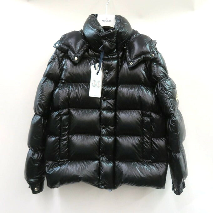 MONCLER Maya 70th Anniv Down Jacket Black Size 1