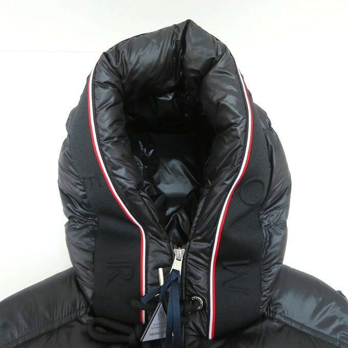 MONCLER LUIRO Hooded Down Vest Black Size 1