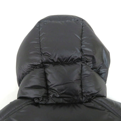 MONCLER LUIRO Hooded Down Vest Black Size 1