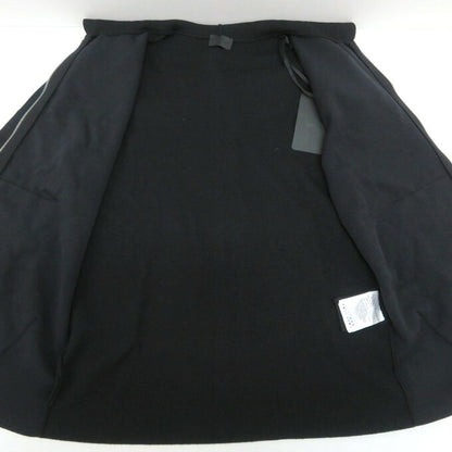 MONCLER Full Knit Zip-Up Hoodie Black Size S