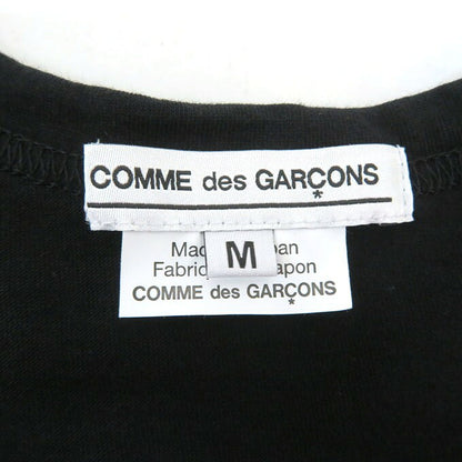 COMME des GARCONS Message Print T-Shirt Black Size M