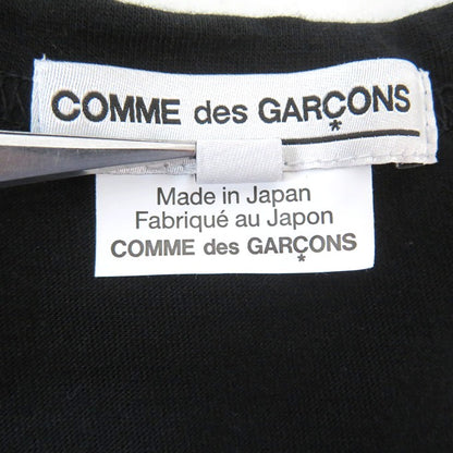 COMME des GARCONS Message Print T-Shirt Black Size M