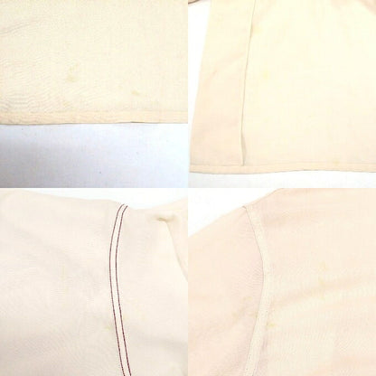 WACKO MARIA 23SS 50'S Long Sleeve Open Collar Shirt Ivory Size XXL
