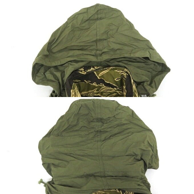 WACKO MARIA M-65 Tiger Camo Military Jacket Khaki