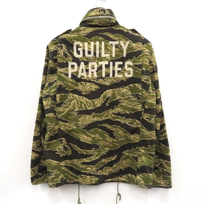 WACKO MARIA M-65 Tiger Camo Military Jacket Khaki