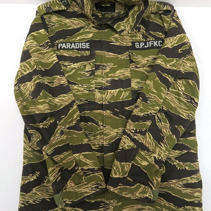WACKO MARIA M-65 Tiger Camo Military Jacket Khaki