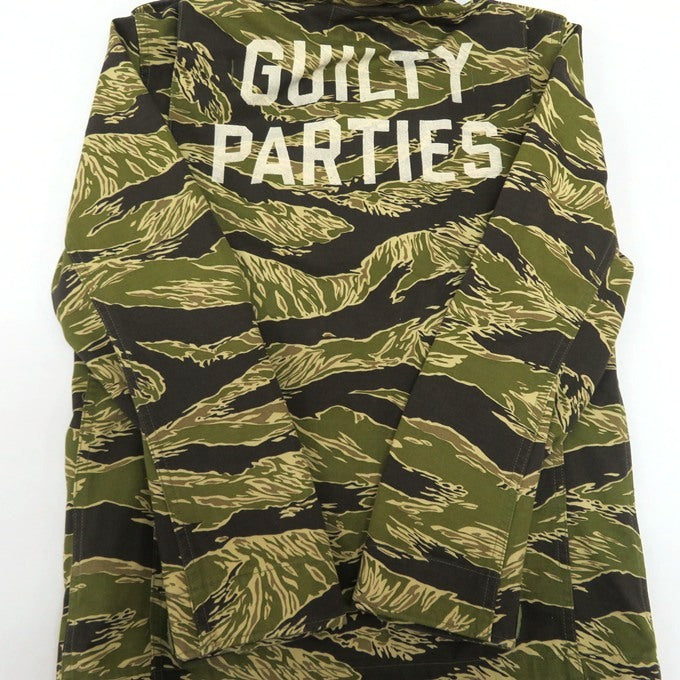WACKO MARIA M-65 Tiger Camo Military Jacket Khaki