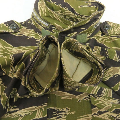 WACKO MARIA M-65 Tiger Camo Military Jacket Khaki