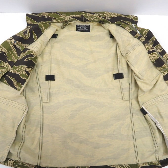 WACKO MARIA M-65 Tiger Camo Military Jacket Khaki