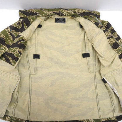 WACKO MARIA M-65 Tiger Camo Military Jacket Khaki