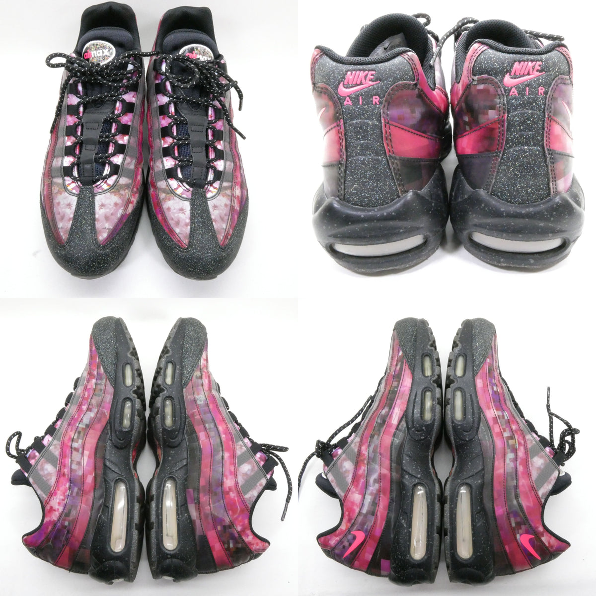 NIKE AIR MAX 95 Premium Cherry Blossom Sneakers Red Size 12