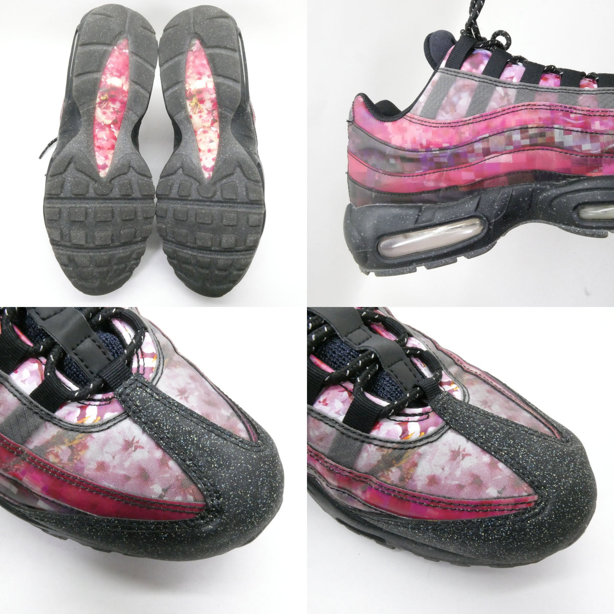 NIKE AIR MAX 95 Premium Cherry Blossom Sneakers Red Size 12