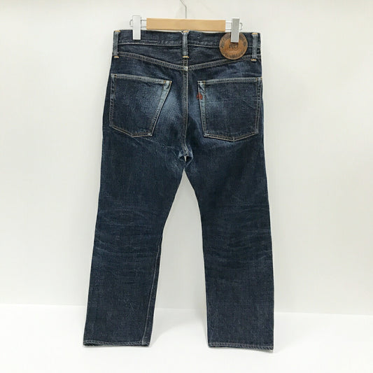 THREE KINGDOMS OVERALLS Standard Straight Jeans Blue Size 31
