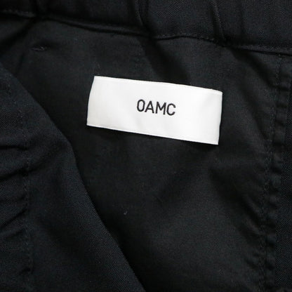 OAMC Polyester Easy Pants Black Size M