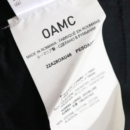 OAMC Polyester Easy Pants Black Size M