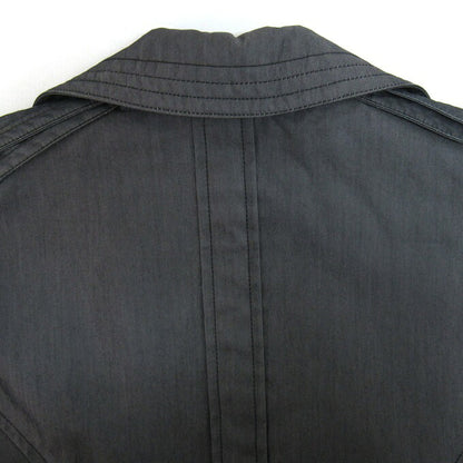 ETRO Double-Breasted Coat Gray Size 48