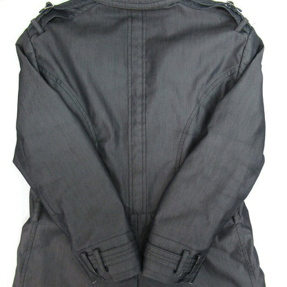 ETRO Double-Breasted Coat Gray Size 48