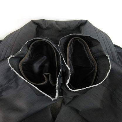 ETRO Double-Breasted Coat Gray Size 48