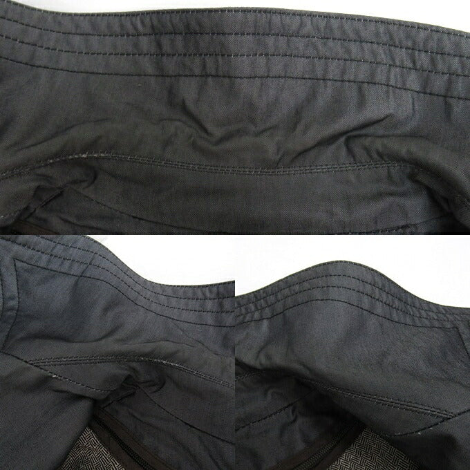 ETRO Double-Breasted Coat Gray Size 48