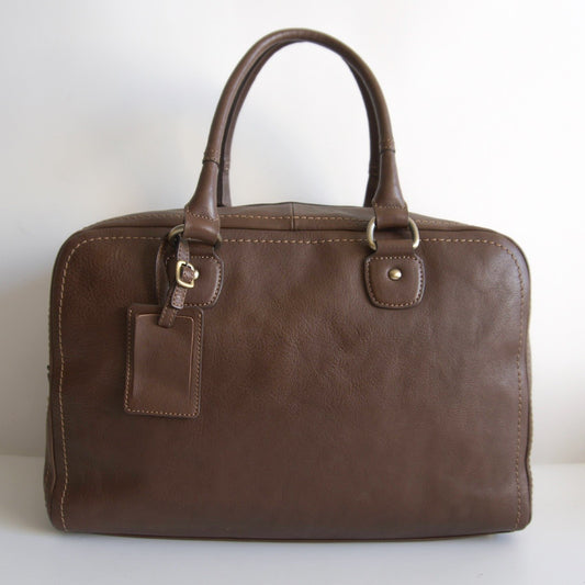 Antique Oiled Vachetta Boston Bag