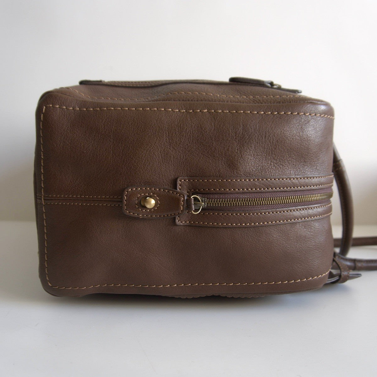 Antique Oiled Vachetta Boston Bag