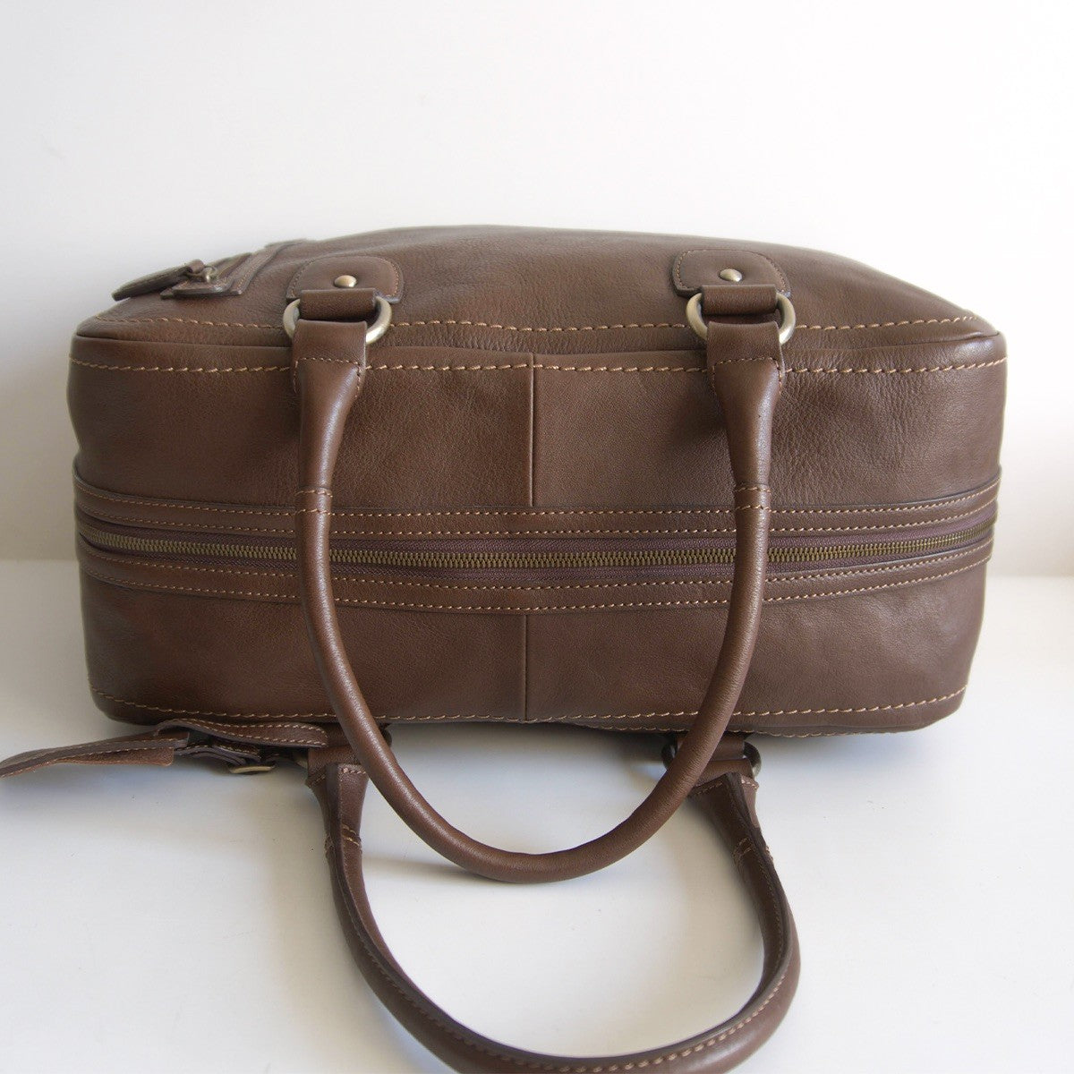 Antique Oiled Vachetta Boston Bag