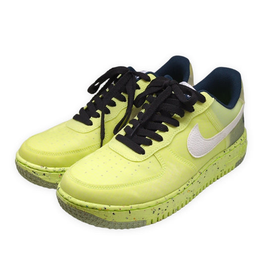 NIKE Air Force 1 Low Crater Lemon Twist Sneakers Size 26cm