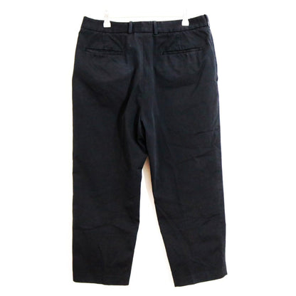 OAMC Cotton Wide Tapered Slacks Black Size 31