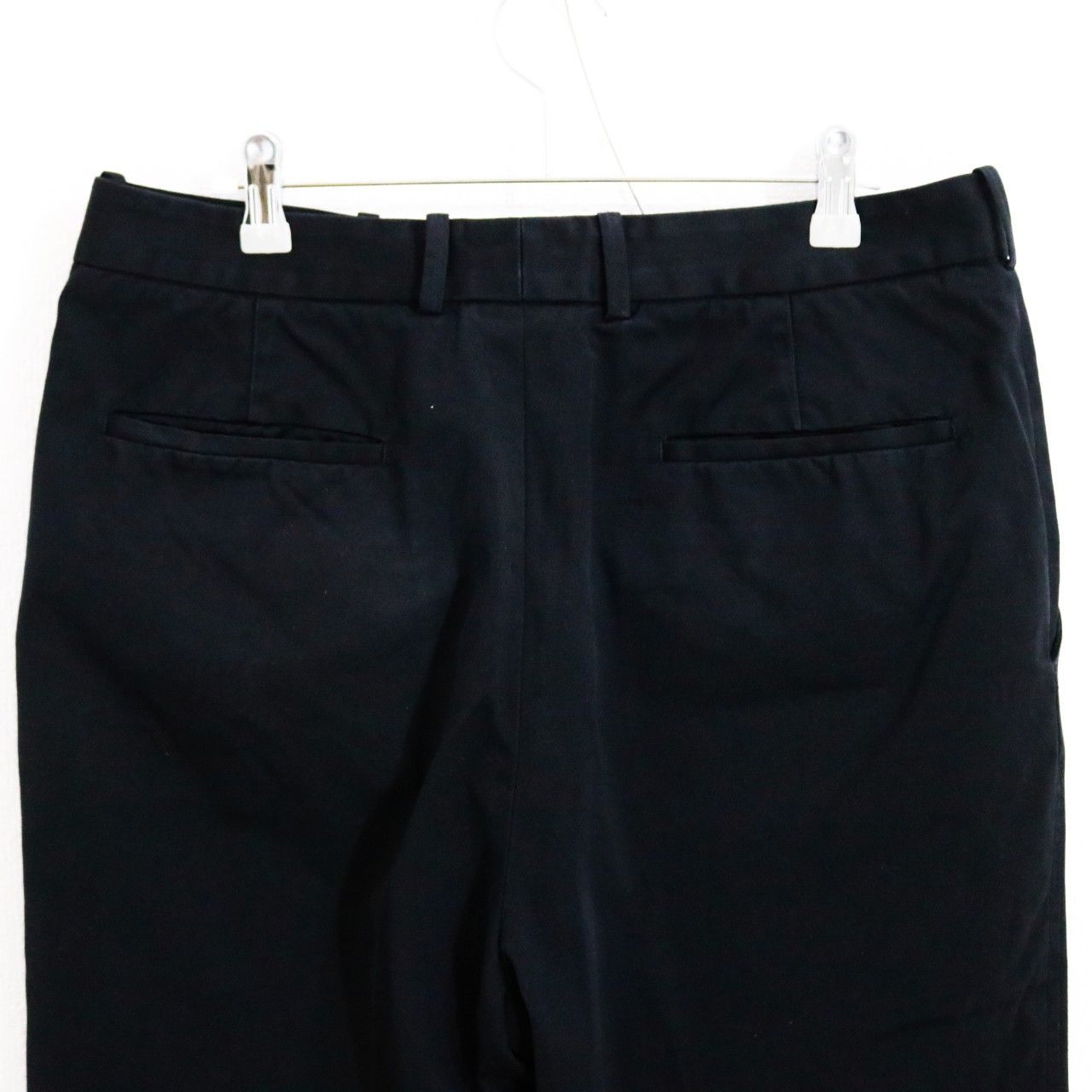 OAMC Cotton Wide Tapered Slacks Black Size 31