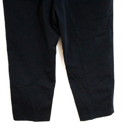 OAMC Cotton Wide Tapered Slacks Black Size 31