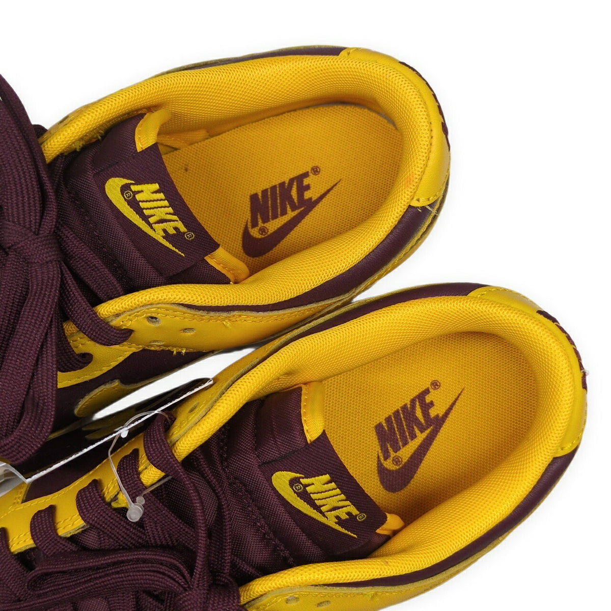 NIKE Dunk Low Retro University Gold Sneakers Size 26.5