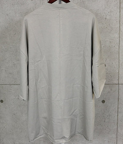 RICK OWENS Tommy Cotton SS Tee Pearl Size OS