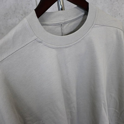 RICK OWENS Tommy Cotton SS Tee Pearl Size OS