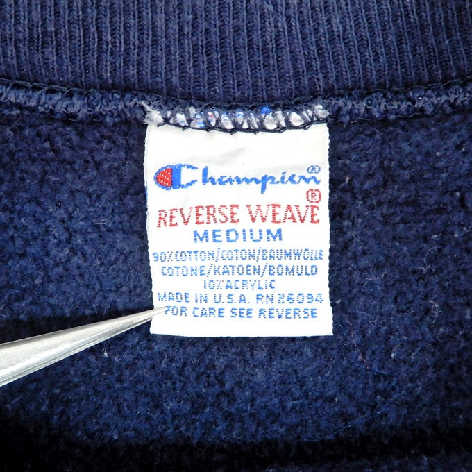 Champion Reverse Weave Sweatshirt Navy Size M